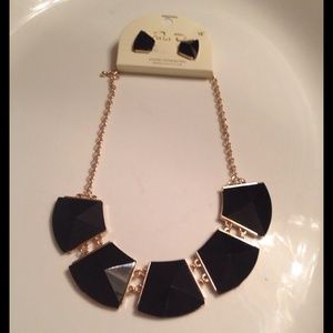 Statement Necklace with Matching Earrings